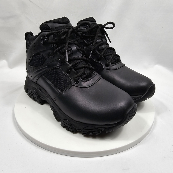 NWOT Merrell Moab 3 Response Mid Tactical Waterproof Combat Boot Black 5.5 M 7 W